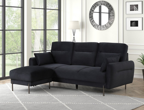 Lily Black Sectional