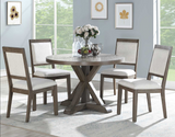MY400 Molly Round Table + 4 Chairs Set