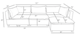 Cloud Dark Gray Modular Sectional