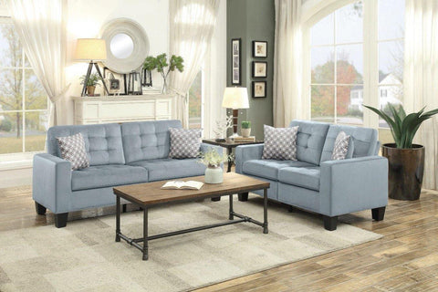 Lantana Gray Living Room Set - Olivia Furniture