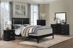 Seabright Black Panel Bedroom Set - Olivia Furniture