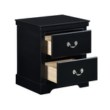 Seabright Black Panel Bedroom Set - Olivia Furniture