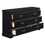 Seabright Black Panel Bedroom Set - Olivia Furniture