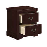 Seabright Cherry Panel Bedroom Set - Olivia Furniture
