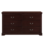 Seabright Cherry Panel Bedroom Set - Olivia Furniture