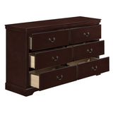 Seabright Cherry Panel Bedroom Set - Olivia Furniture