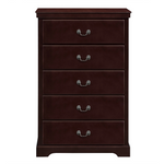 Seabright Cherry Panel Bedroom Set - Olivia Furniture