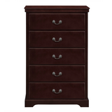 Seabright Cherry Panel Bedroom Set - Olivia Furniture