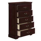 Seabright Cherry Panel Bedroom Set - Olivia Furniture