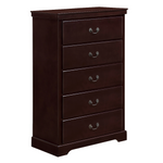Seabright Cherry Panel Bedroom Set - Olivia Furniture