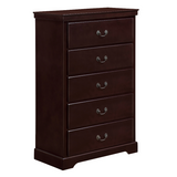 Seabright Cherry Panel Bedroom Set - Olivia Furniture