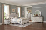 Willowick Antique White Sleigh Bedroom Set - Olivia Furniture