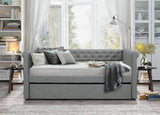 Edmund Gray Twin Daybed with Trundle - Olivia Furniture