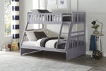 Orion Gray Twin/Full Bunk Bed | B2063 - Olivia Furniture