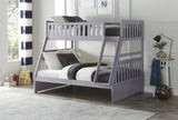Orion Gray Twin/Full Bunk Bed | B2063 - Olivia Furniture