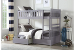 Orion Gray Twin/Twin Bunk Bed | B2063 - Olivia Furniture