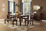 Mantello Cherry Extendable Dining Set | 5547 - Olivia Furniture