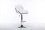 HHC2201 (White) Bucket Seat Barstool Set of 2 - Olivia Furniture