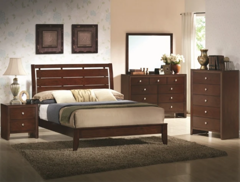 Evan Cherry Youth Bedroom Set - Olivia Furniture
