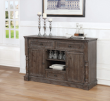 Regent Grayish Brown Server - Olivia Furniture