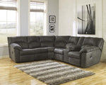 Tambo Pewter 27801 Reclining Sectional - Olivia Furniture