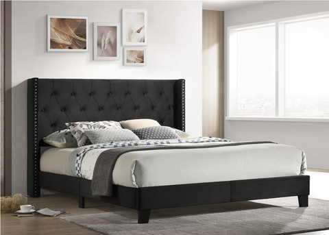 HH775 Platform Bed Queen Size - Olivia Furniture