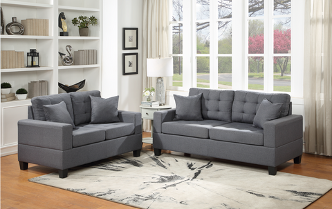 HH1155 2Pc Sofa & Loveseat Set - Olivia Furniture