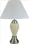 Porcelain Ivory 26" Table Lamp - Olivia Furniture