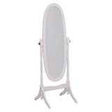 Cheval White Tall Mirror - Olivia Furniture