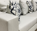 110 Sectional Linen - Olivia Furniture