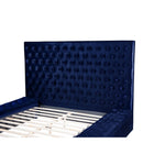 Velvet King Storage Platform Bed - Olivia Furniture