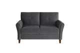 Dunleith Sofa Loveseat Set Gray - Olivia Furniture