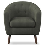 Lucille Accent Chair Gray - Olivia Furniture