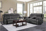 Madrona Gray Reclining Living Room Set | 9989GY - Olivia Furniture
