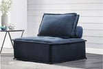 Ulrich Modular Chair with Removable Bolster and Pillow - Olivia Furniture