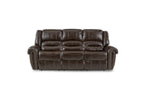 Hill Brown Fabric Reclining Set Sofa  & Loveseat | 9668BRW - Olivia Furniture