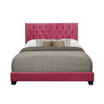 Queen Size Bed, Pink SH215 - Olivia Furniture