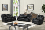 Galveston Black - Reclining Set Set of 3 - Olivia Furniture