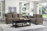Dunleith Sofa Loveseat Set Brown - Olivia Furniture