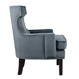 Lapis Accent Chair Gray - Olivia Furniture