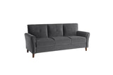 Dunleith Sofa Loveseat Set Gray - Olivia Furniture