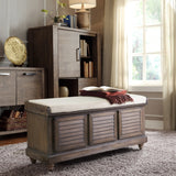 Storage Ottoman Bench Strage Bench W/Lift Top Brown - Olivia Furniture