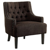 Charisma Accent Chair Chocolate - Olivia Furniture