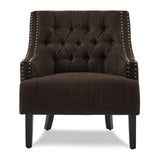 Charisma Accent Chair Chocolate - Olivia Furniture