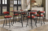 Appert Dark Counter Height Set Multiple Colors - Olivia Furniture