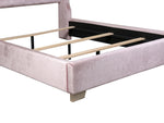 Franco Pink Velvet Queen Upholstered Bed l SH228PNK