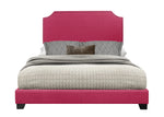 Miranda Pink Queen Upholstered Bed l SH235PNK