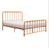 Bethany Orange Queen Metal Platform Bed l 1571RN