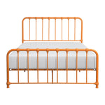 Bethany Orange Queen Metal Platform Bed l 1571RN