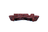 Pecos 3-Piece Modular Reclining Sectional Red - Olivia Furniture
